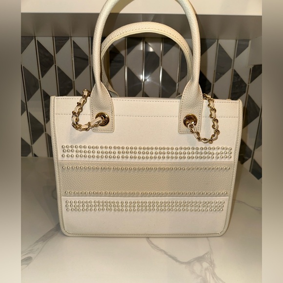 Abbott Lyon Handbags - Abbott Lyon Pearl Studded Handbag